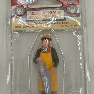 Lemax Village Fisherman Figurine New in Original Packaging